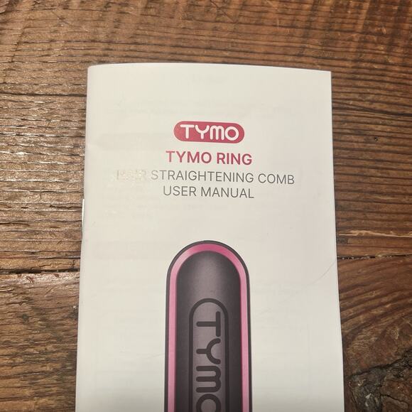 TYMO RING Ionic Hair Straightening Comb Brush Styling Iron Glove Travel Bag NEW - Picture 8 of 16